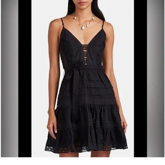 Zimmermann | Dresses | Zimmermann Black Lace Dress | Poshmark